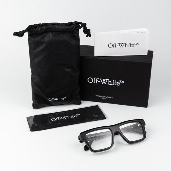 Off-White STYLE 7H Women Eyeglasses Black Square OERJ07H STYLE 7H 1000 main image 11